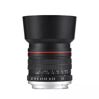 85mm Fixed   Lens F1.8 Large Aperture Manual  With EF Mount Z6E6 • £77.23