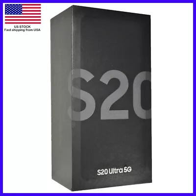NEW SEALED Samsung Galaxy S20 Ultra 5G SM-G988U1 128GB Unlocked All Carriers US • $294.55