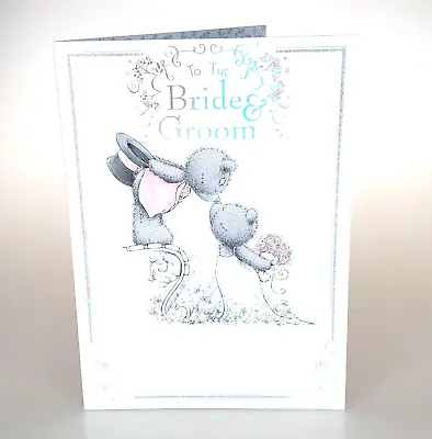 To The Bride & Groom. Really Pretty Congratulations Tatty Teddy Me To You Card • £2.99