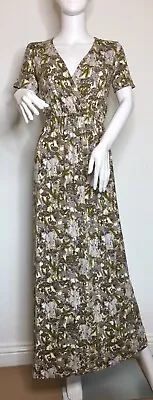 TU Woman Ladies Maxi Dress Size 8 Elephant Design New • £11.75