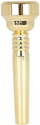 Adore Pro Trumpet Mouthpiece 17C Brass Gold-Plated Replacement With Rich Tone • $12.98