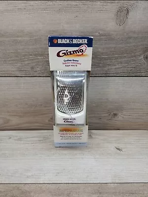 Black & Decker Gizmo Cordless Grater Shredder Shaver Kitchen Tool Model GG200 • $19.99