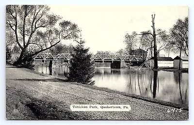 Postcard Tohickon Park Quakertown Pennsylvania PA • $12.75