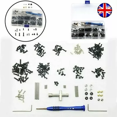 £9.89 • Buy Metal Screws Bolt Nuts Set Repair Tool Kit For 1/14 Scale WLtoys 144001 RC Car