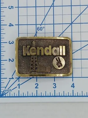 Vintage Kendall Motor Oil Belt Buckle Limited Edition USA 1984 • $23.74
