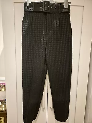 Zara Black Trousers Size Small • £9