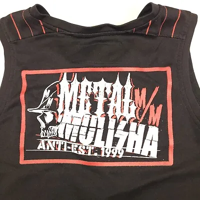 Metal Mulisha Tank Top Size M Sleeveless Shirt Anti-Est 1999 Black Pullover • $39.99