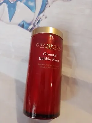 Champneys Spa Heaven Oriental Bubble Float In Glass Jar 400ml Calm Soothe Pamper • £79.99