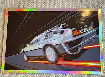 Back To The Future - Foil Edition Poster Art Print By Mondo Artist Craig Drake • $199