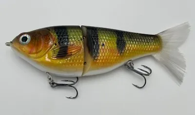 1 Ct. 7  RAPTOR Shadalicous Custom Color Bass Muskie Swimbaits Lures Baits Bass • $10