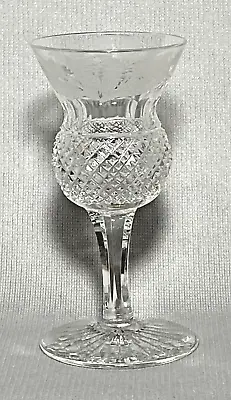 £28.07 • Buy EDINBURGH CRYSTAL ~ Cut Crystal 3.5  STEMMED CORDIAL GLASS (Thistle) ~ Scotland