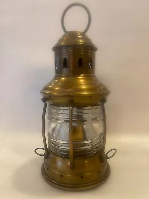 Vintage Rare Perkins Marine Lamp & HDWR Co. Perko Oil Lamp Nautical Lantern • $399.99