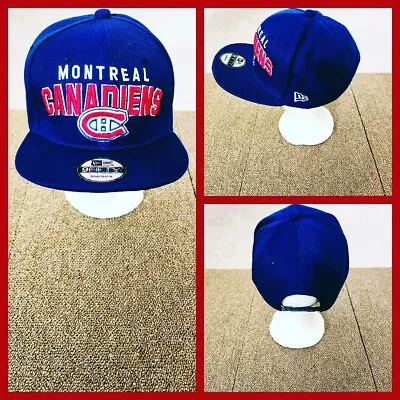 Montreal Canadians Nhl Hockey Snapback Hat. • $25