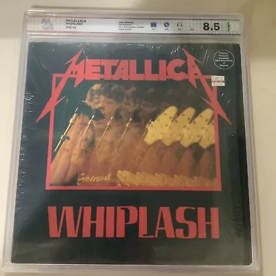 AAGS 8.5 Metallica Whiplash Vinyl Megaforce IN SHRINK! • $425