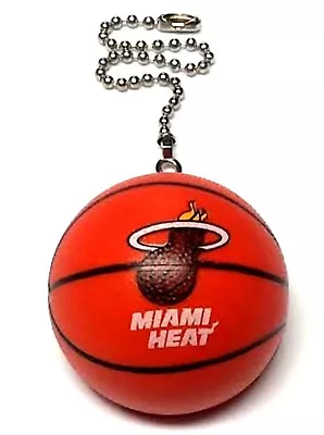 Miami Heat Nba Mini 2  Round Basketball Light Pull Retired 2015 Decoration • $20.99