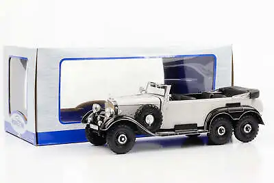 1:18 Mercedes-Benz G4 W31 Cabriolet 1938 Light Gray Black MCG Diecast • $80.26