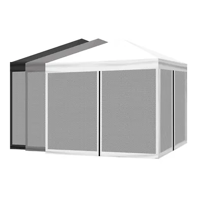$129.99 • Buy Mountview Gazebo Pop Up Marquee Outdoor Canopy 3x3m Wedding Tent Mesh Side Wall