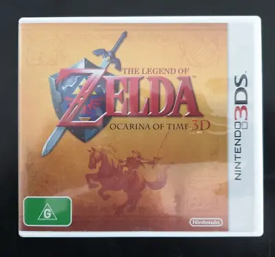 Nintendo 3DS 2DS The Legend Of Zelda Ocarina Of Time 3D Video Game AU Release • $44.90