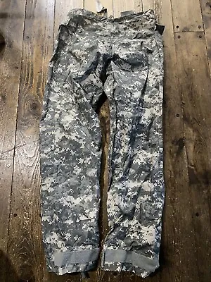 ~ New With Tag! Us Military Acu Digital Rain Pant Sz Small Trousers Orc Ind Usa! • $39.99