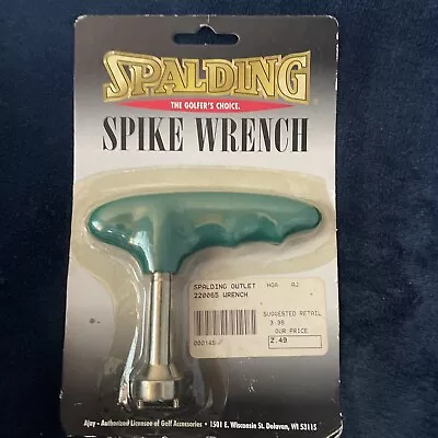 Vintage Spalding Professional Golf Spike Wrench. NEW In SEALED Package. • $14.99