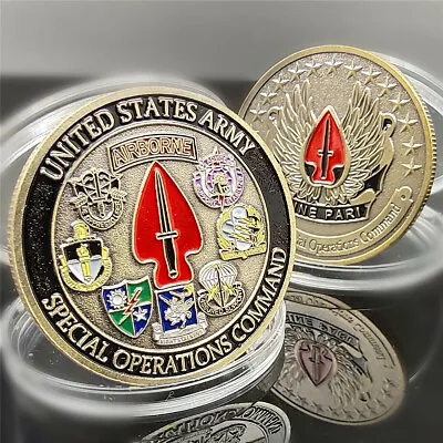 US Military Army Special Operations Command Challenge Coin Collection • $9.49