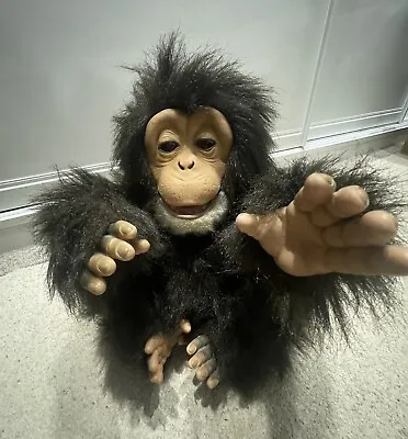 Hasbro Furreal Friends Interactive Cuddle Chimp2005 See Description • £25