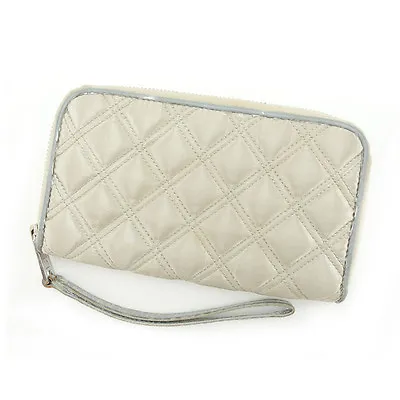 Marc Jacobs Wallet Purse Beige Silver Woman Authentic Used E884 • $115.92