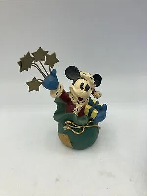 Midwest Of Cannon Falls Disney Mickey Mouse Santa Bag Christmas Figurine HB21 • $15.99