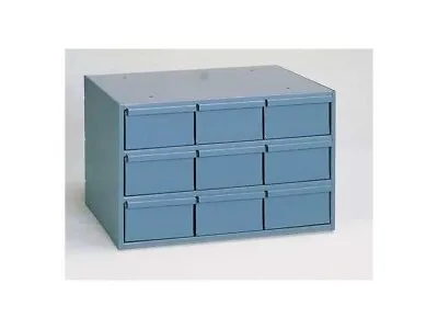 Metal 9 Drawer Hole Storage Bolt Bin Cabinet Compartment Fasteners Screws • $250