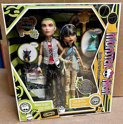 2024 Monster High Deuce Gorgon & Cleo De Nile Creeproduction Fashion Doll 2-pack • $99.99