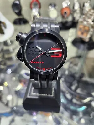 Oakley Transfer Case Watch Stealth Black • $480