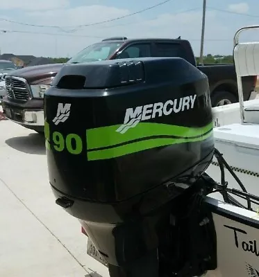 Mercury Outboard  Lime Green  Marine Vinyl Decal Sticker Set  25 - 225 Hp  • $66.99