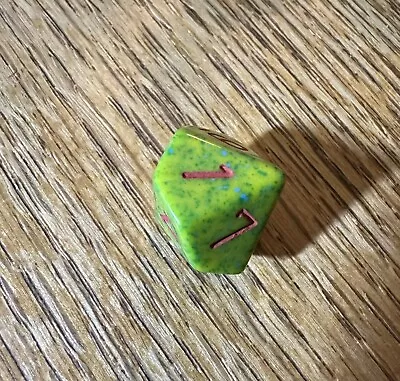 Vtg Chessex Speckled D10 Adonis - Rare OOP • $8