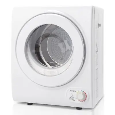 Portable Clothes Dryer Front Load Mini Tumble Dryer Machine Laundry Dorm 110V • $199.99