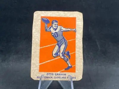 $9.99 • Buy 1952 Wheaties Cereal Football Otto Graham #fb3a Action Hand-cut Cleveland Browns