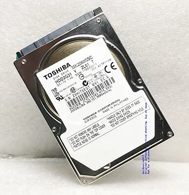 Toshiba 200GB 4200RPM 2.5  MK2060GSC Autonavigation / Industriecomputer HDD • $97.90