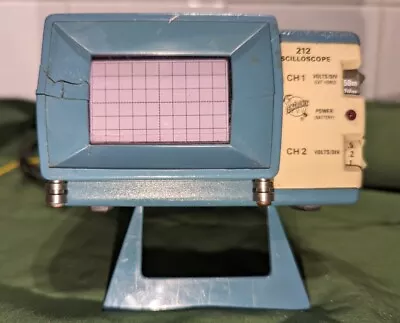 TEKTRONIX 212 OSCILLOSCOPE HANDHELD PORTABLE NOT WORKING 110v USA • £59.99