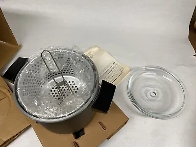 Vintage Dazey 3 1/2 Quart Chef's Pot Jr Cooker Deep Fryer Steamer  DCP-3  • $44