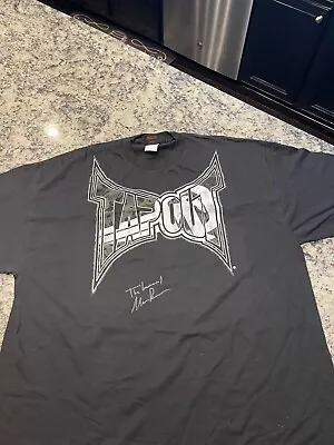 Matt Brown UFC Fighter Signed Autograph TapouT Shirt “The Immortal” • $50