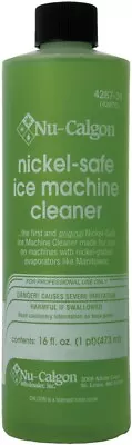 Nu-Calgon 4287-34 Nickel Safe Ice Machine Cleaner 16oz • $12.08