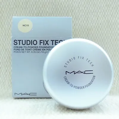 MAC Studio Tech Cream-To-Powder Foundation - NC15 - NEW & SEALED - Retails $42 • $18.95
