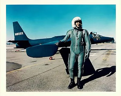 Photograph Of Francis Gary Powers In His G-Suit - U-2 Dragonlady - Pilot Of U-2 • $9.99