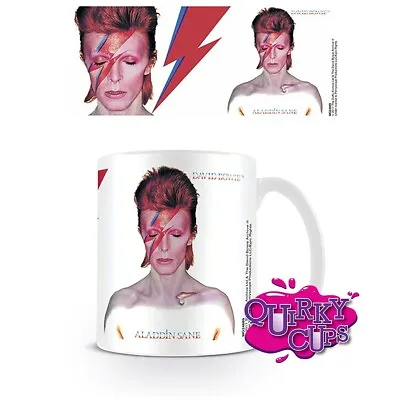 David Bowie - Aladdin Sane Coffee Mug **OFFICIAL COLLECTORS MUG - GIFT BOXED • £9.99