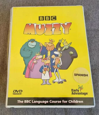 BBC Muzzy Spanish Language DVD Set - Incomplete • $12.43