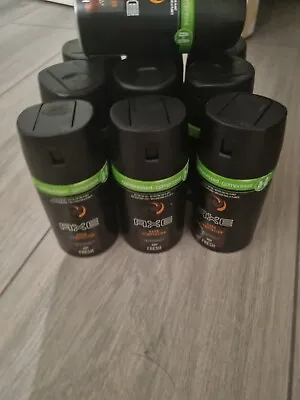 £20 • Buy 10 X 100ml Compressed Axe Body Deodorant Spray Mens Dark Temptation Travel Size