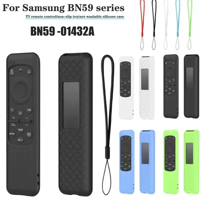 Remote Control Case For Samsung BN59 -01432A Smart TV Remote Silicone Cover AU • $14.58