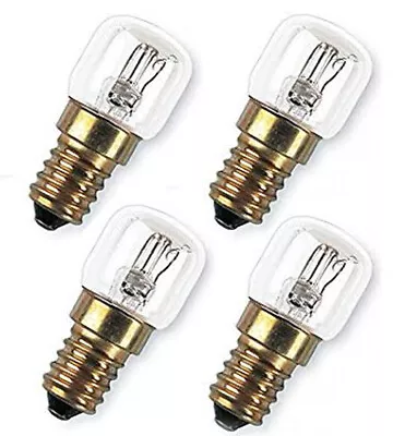 4x Westinghouse Boss 667 Oven Lamp Light Globe POR667 POR667S POR667W  25 Watts • $17.95