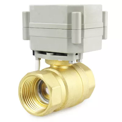 1  9-24VDC Proportional Integral 0-10V Control Motorized Electrical Ball Valve • $86.99