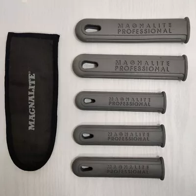 Magnalite Lot 5 Professional GHC Silicon Rubber Handle Covers 5302 5301 & Sleeve • $54.95