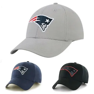 New England Patriots NFL Men's Adult Pick Color Team Logo Adjustable Hats Cap • $15.99